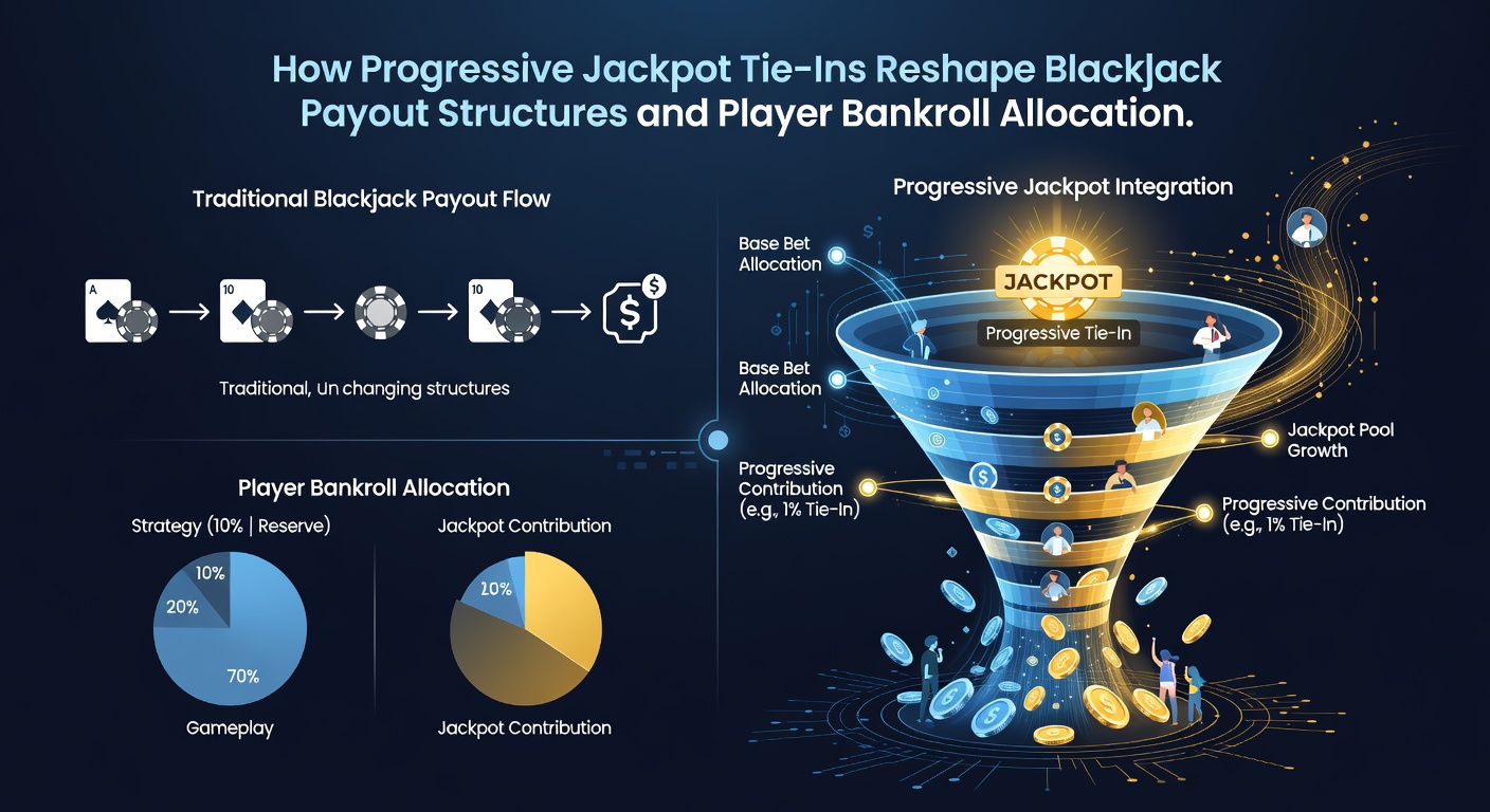 Player bankroll allocation interface in crypto blackjack showing progressive side bet sliders and payout breakdowns