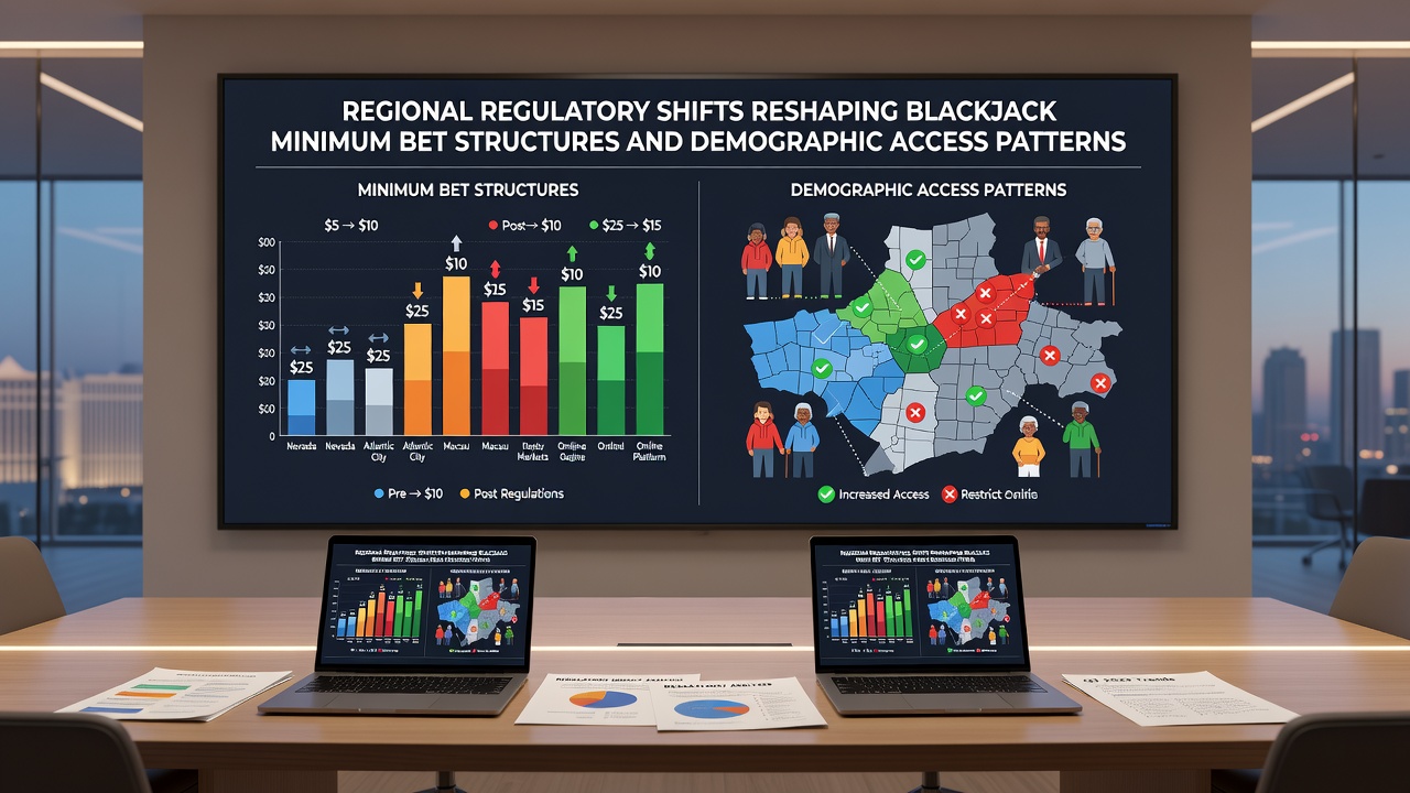 Demographic shifts in casino access due to bet structure adjustments